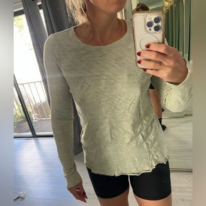 ATM long sleeve slub